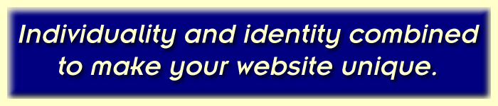 Make your website uniquie.